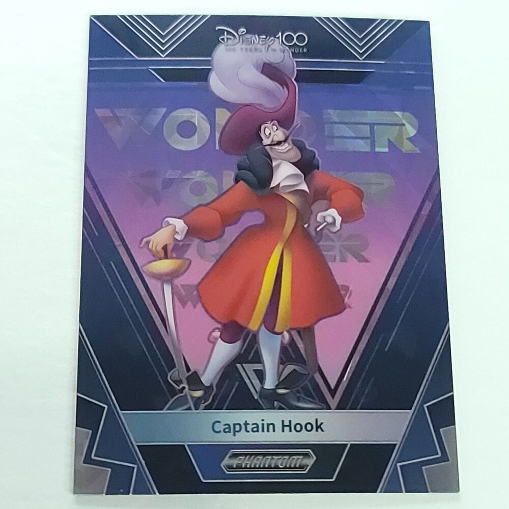Captain Hook 2023 kakawow Phantom disney 100 Years Purple Cracked Ice 119/125